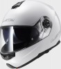 Casque LS2 modulable Strobe blanc